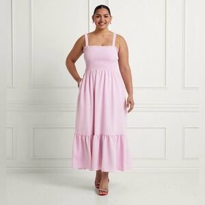 NWT Hill House Anjuli Sleeveless Nap Dress Ballerina Pink XXS